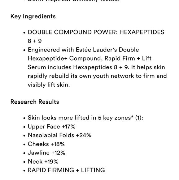 Estée Lauder Perfectionist Pro Rapid Firm + Lift Treatment Serum - Picture 11 of 14